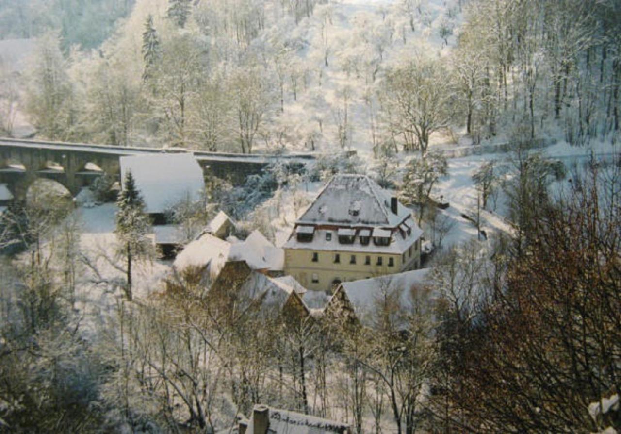 Herrnmuehle - Pension & Ferienwohnungen Rothenburg ob der Tauber Eksteriør bilde